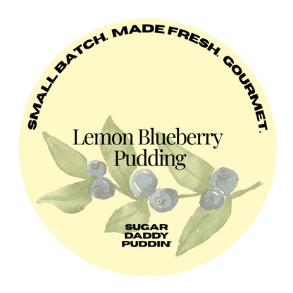 Lemon Blueberry Pudding