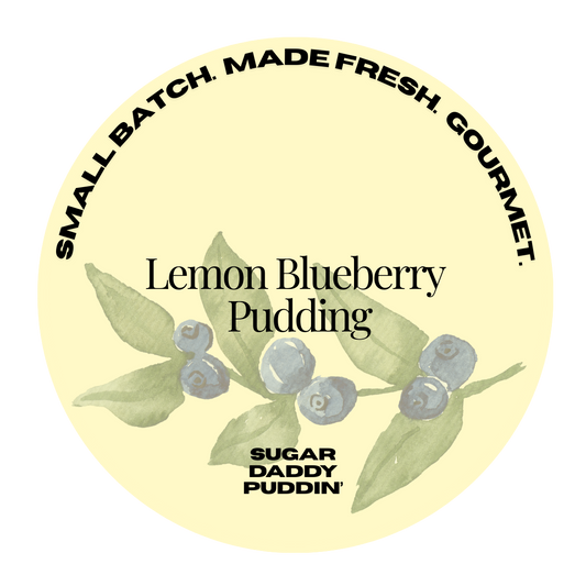Lemon Blueberry Pudding